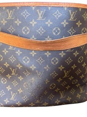 Louis Vuitton Delightful Monogram BrownCanvas Bag with Tan Trim